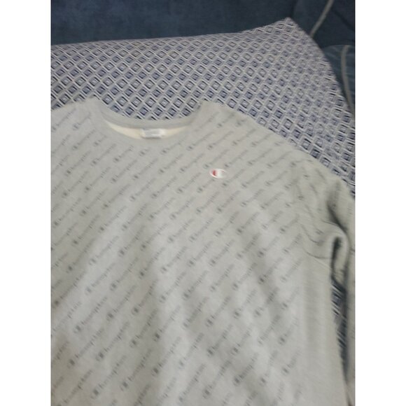 Vintage Gray Champion Reverse Weave Thick Monogram Men's Size XL - Picture 6 of 16